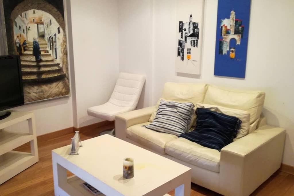 Apartamento Sanxenxo, 30 Metros Playa, Centrico. Luaran gambar