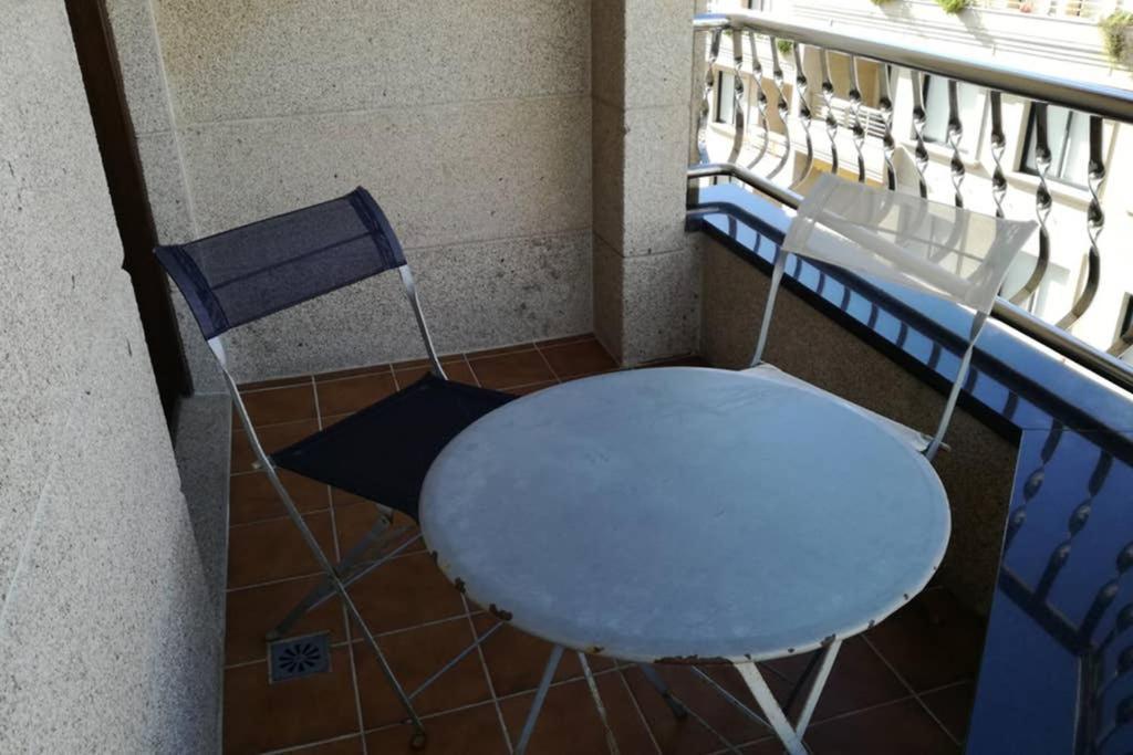 Apartamento Sanxenxo, 30 Metros Playa, Centrico. Luaran gambar