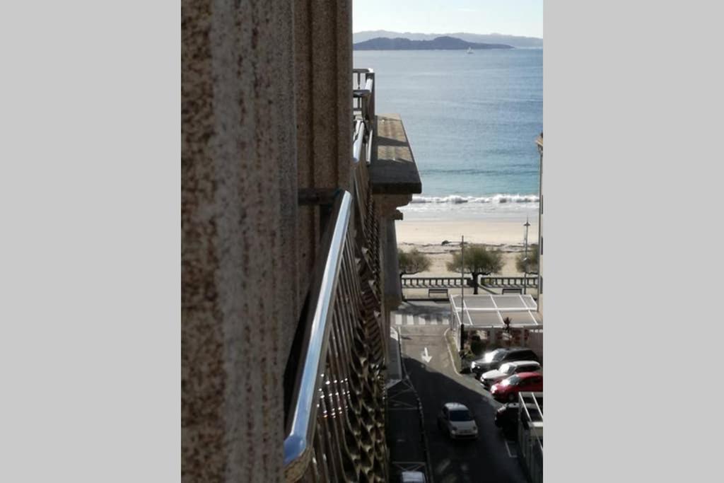 Apartamento Sanxenxo, 30 Metros Playa, Centrico. Luaran gambar